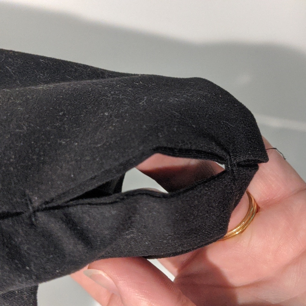 Women's black full zip sweatshirt - Picture 4 of 4